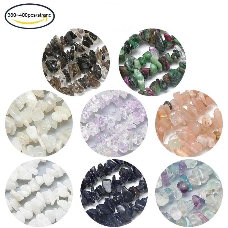 

NBEADS 380-400PCS/strand Fluorite Beads Strands Chip 3~11x3~5x1~4mm Hole: 1mm for Jewelry making DIY
