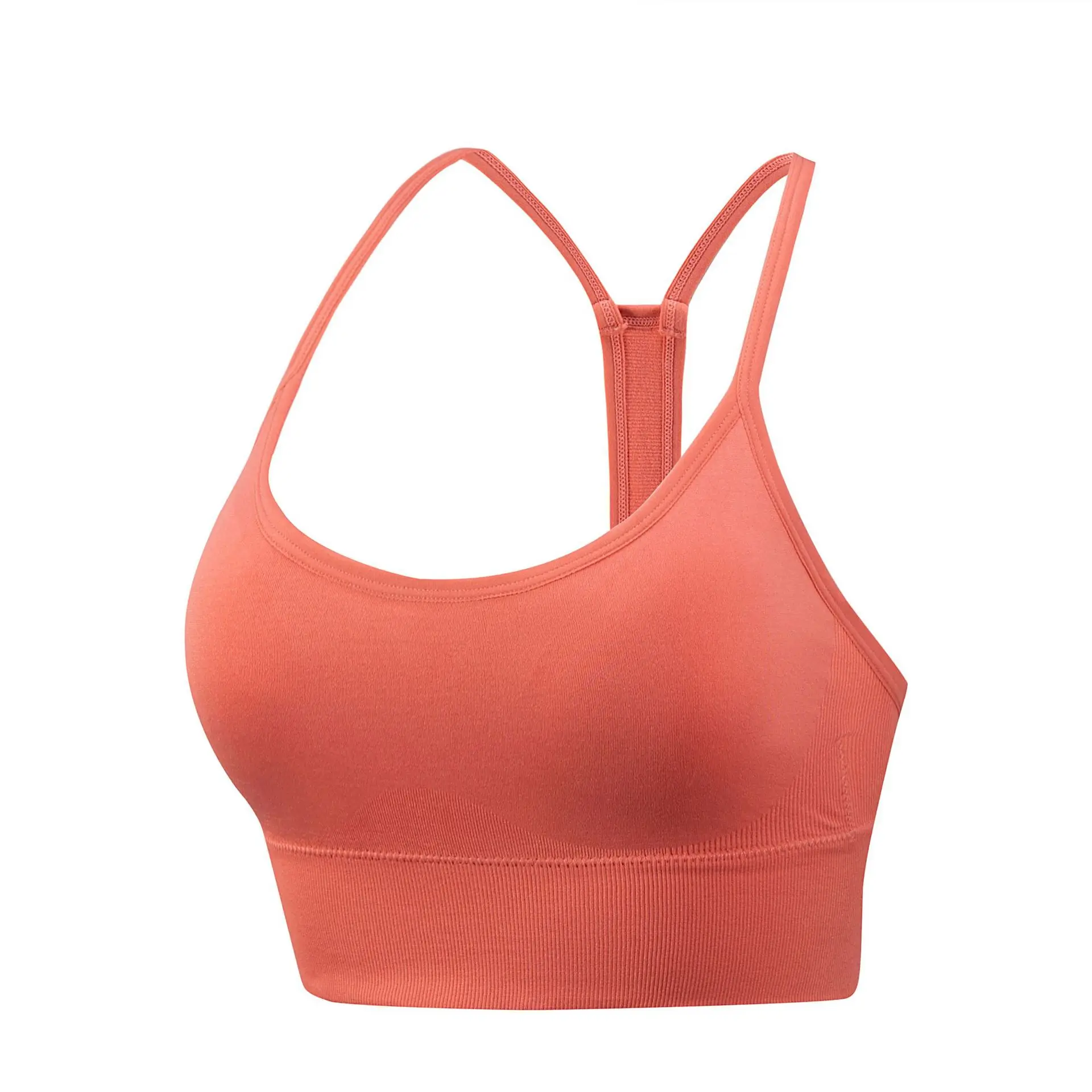 New Cross Back Sports Bra Beauty Top Women Bra Sexy Crisscross Strappy Top Breathable Fitness Yoga Running Breast Pad