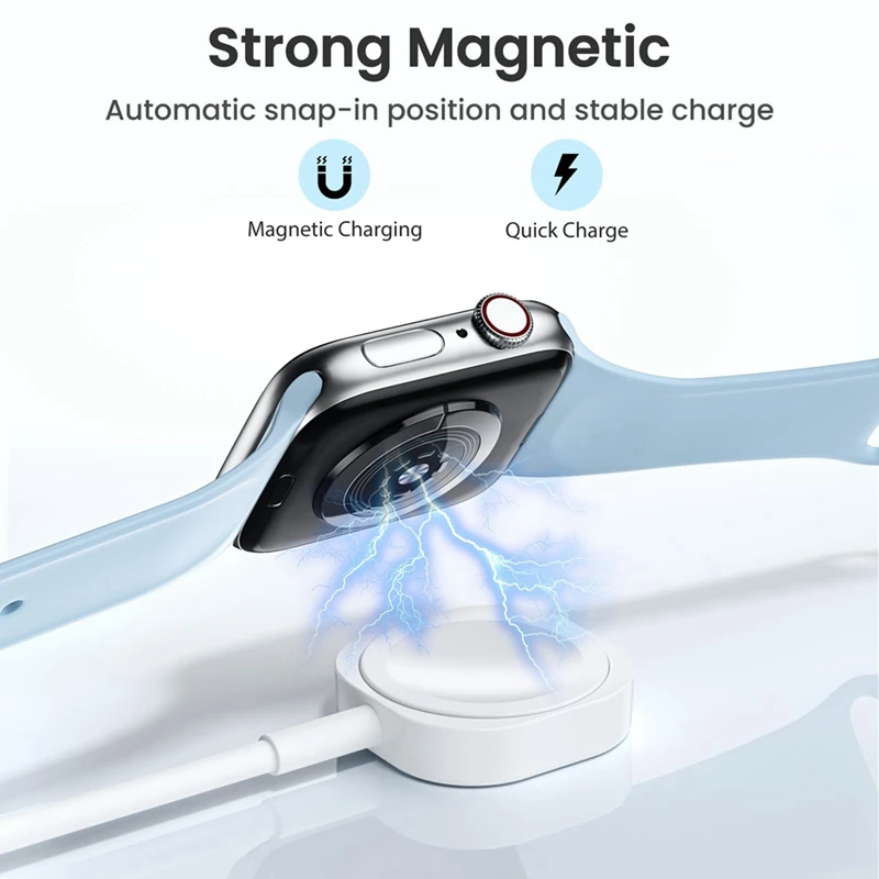 Совместимое с Apple Watch Зарядное устройство USB C быстрое зарядное Iwatch кабель для