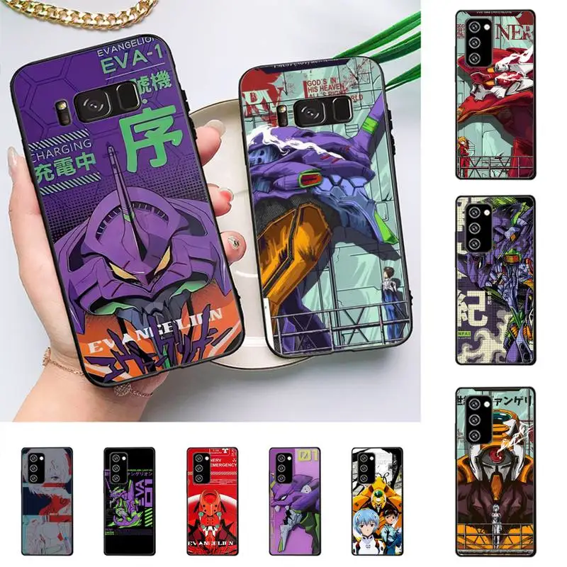 

BANDAI Neon Genesis Evangelion Phone Case For Samsung Galaxy Note 10Pro Note20ultra note20 note10lite M30S Coque