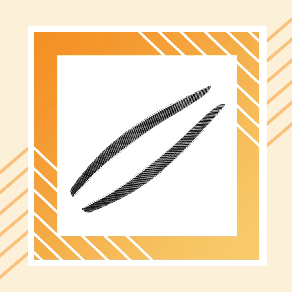 

2 шт., автомобильные наклейки из углеродного волокна