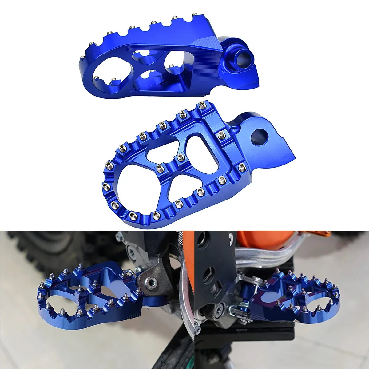 Подножки для мотоцикла подножки Yamaha YZ 65 85 125 250 125X 250X 250FX 450FX WR 250F 450F YZF WRF 450 2001 - 2023