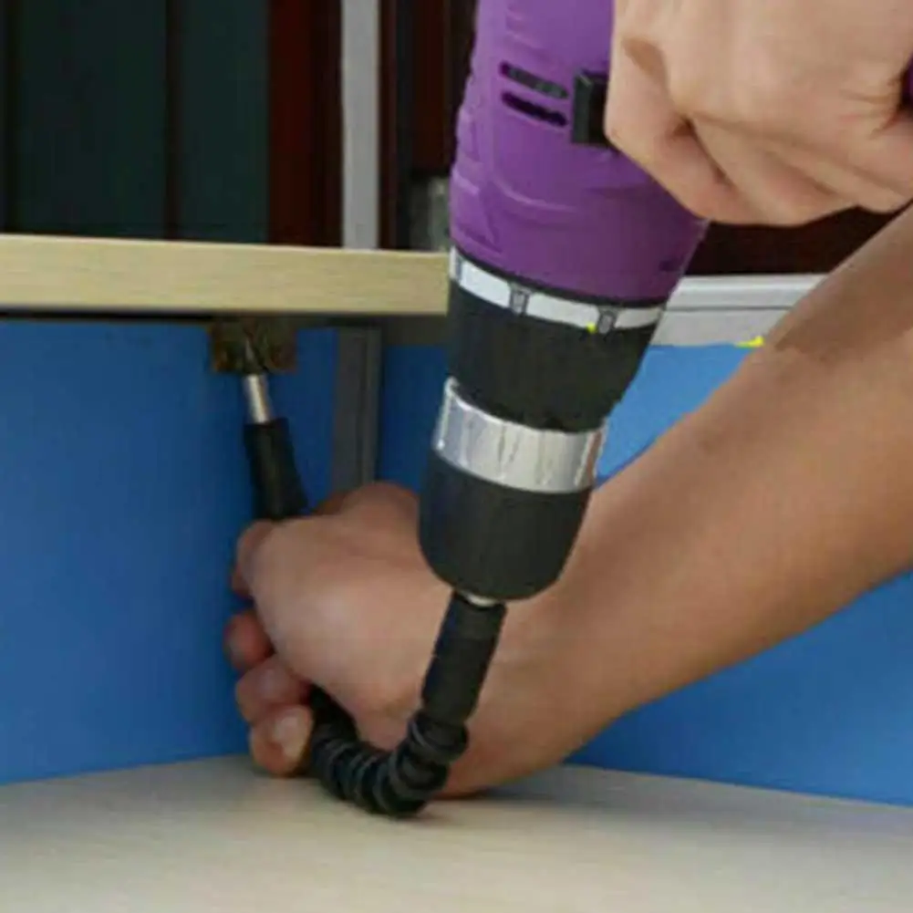 

295 мм шестигранный отвертка мягкие валы для электронной дрели Универсальный гибкий вал удлинитель отвертка сверла удлинитель стержень W3g7