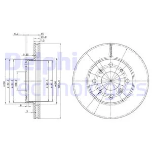 

DELPHI BG2336 89-99 ROVER.800