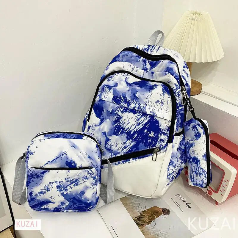 

Женский камуфляжный рюкзак в китайском стиле, модный школьный рюкзак для мальчиков и девочек с принтом, 2023
