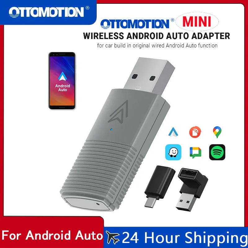 Ottomotion MINI Wireless Android Auto Adapter USB Stick Автомобильные аксессуары для Skoda VW Mazda Toyota Kia Ford