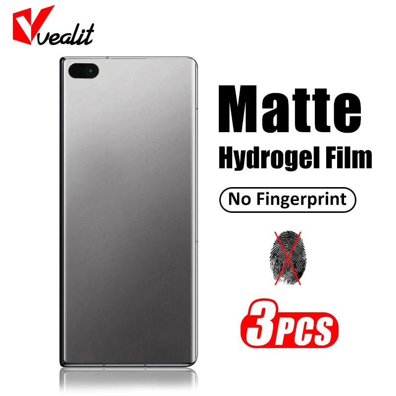 

1-3 шт. матовая Гидрогелевая пленка для Huawei Mate X2 P50 P40 P30 Lite P20 Pro P smart Z S Y9 Prime 2019 2021 Защитные пленки для экрана