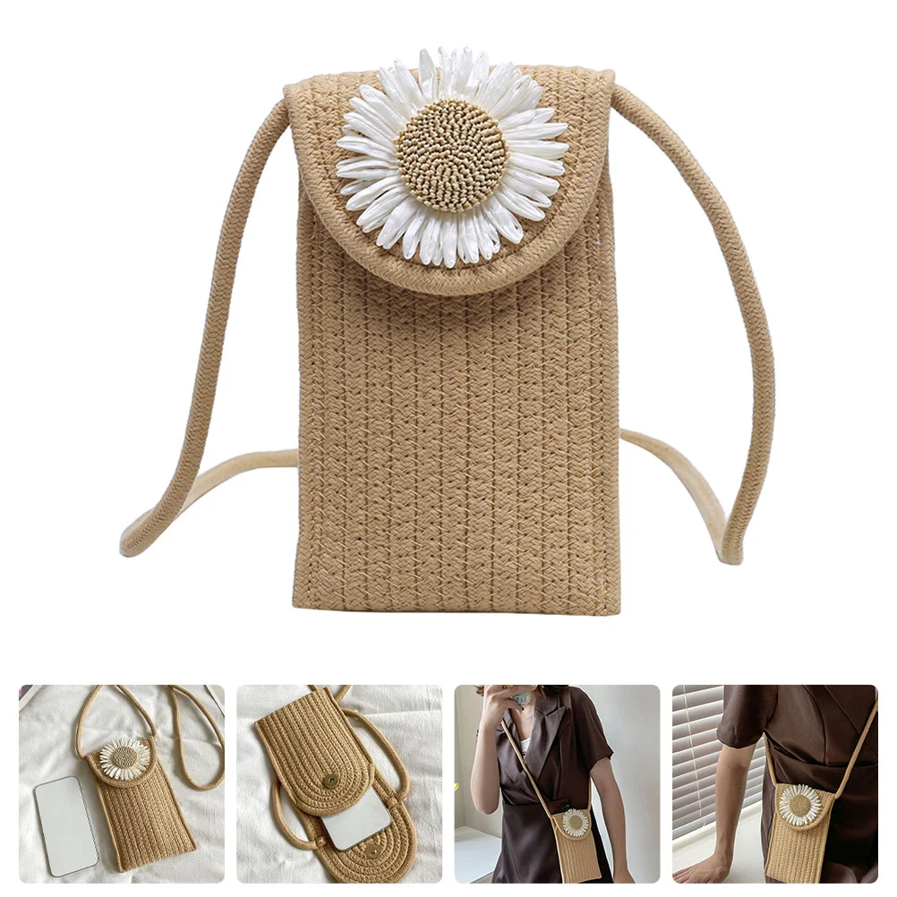 

Small Cellphone Shoulder Bag Keys Coins Cards Storage Bag Money Storage Pouch