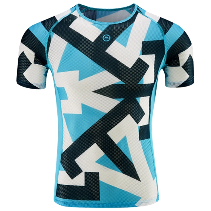 

Pro Lightweight Mesh fabric Cycling Base Layer men's sports Underwear Quick dry Mtb Bike Shirt Short Sleeve cycling clothes