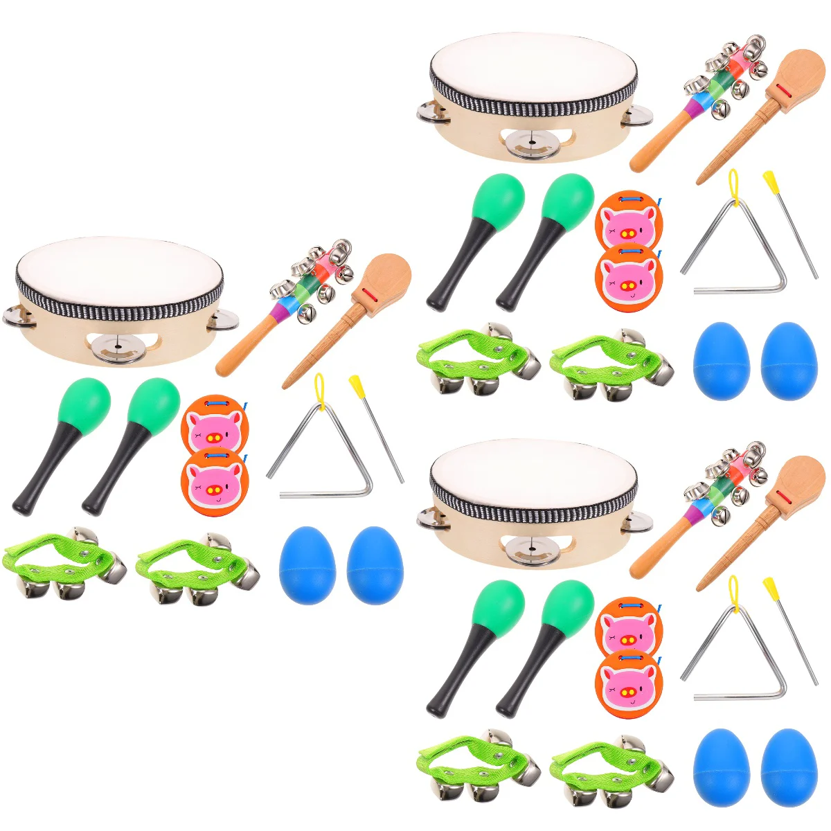 

24 pcs Toddler Musical Instruments Instruments Percussion Instruments Kids Drum Set