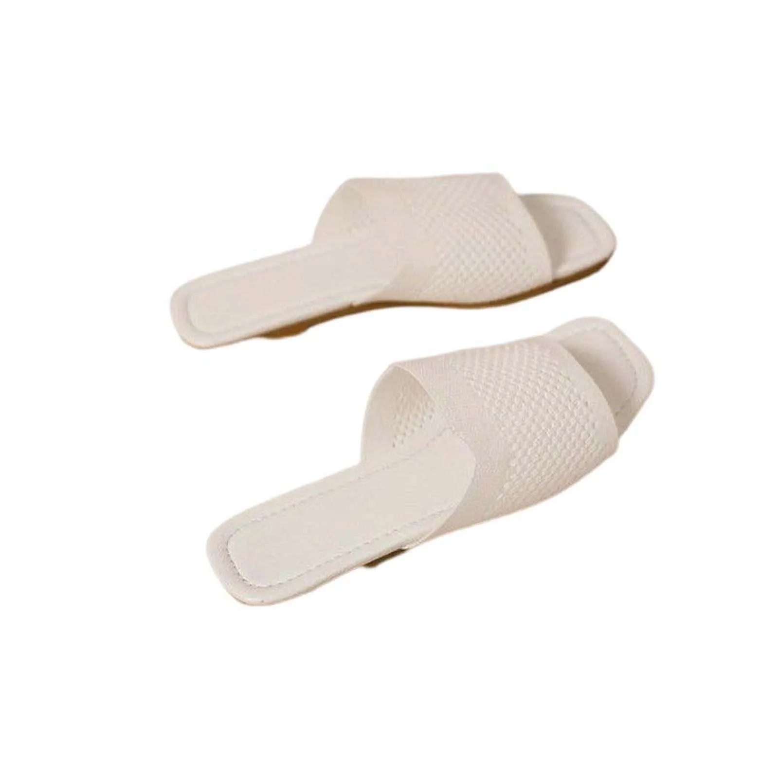 Mesh Flat Sandals With White/Black/Pink/Yellow Comfortable Breathable Shoes For Shopping Dating