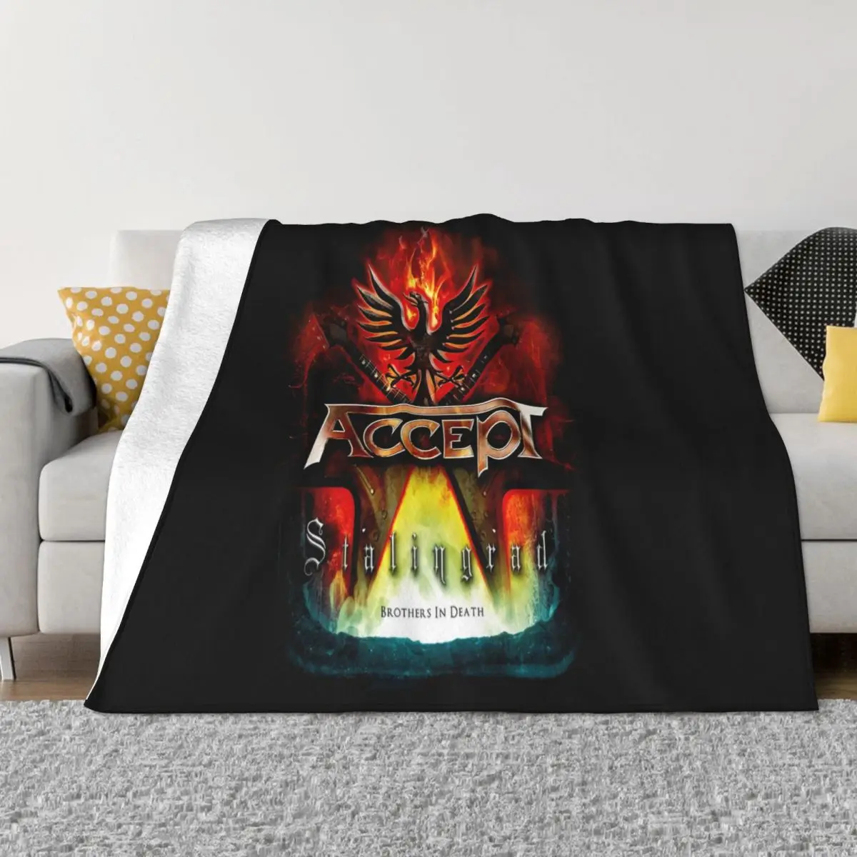 Accept Stalingrad немецкий хэви-метал размеры от S до 6XL классическое одеяло с чистым