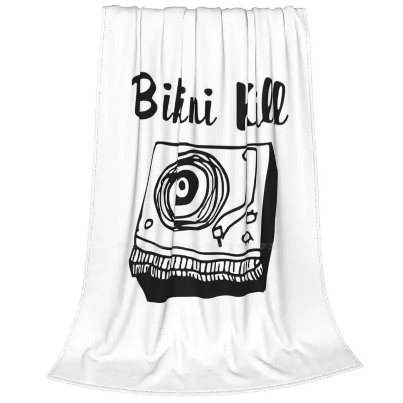 Убить бикини Kill Logo-черный новейший супермягкий теплый цвет тонкое одеяло убивает