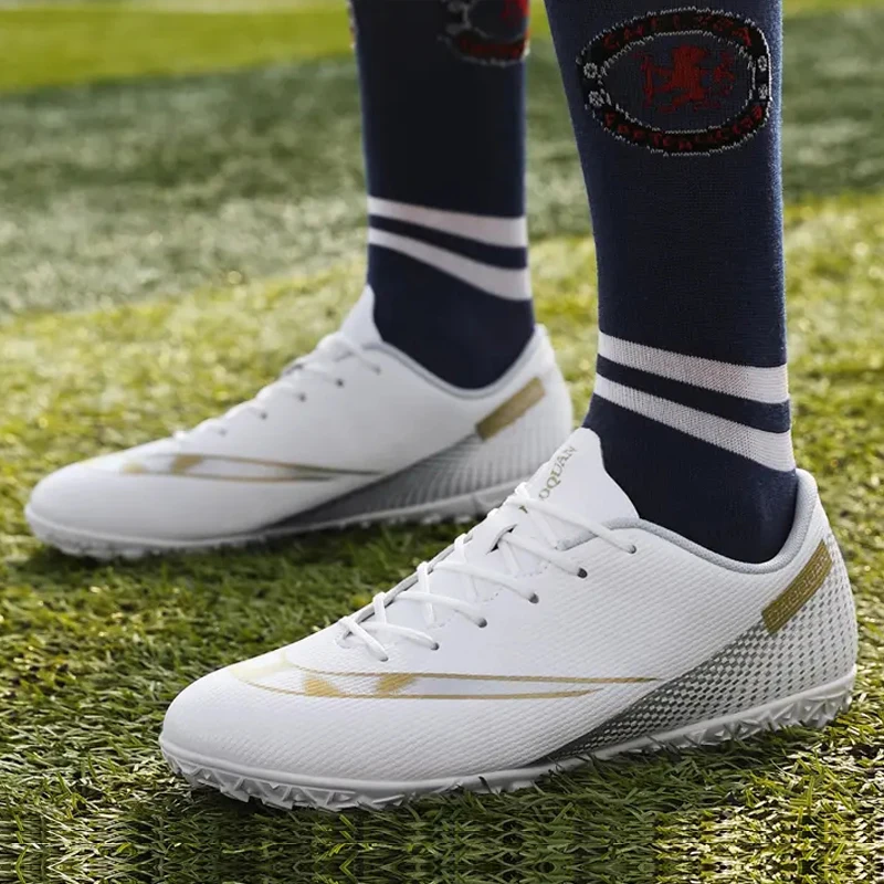 

Мужская футбольная обувь, дышащие мягкие шипы TF кроссовки, Детские уличные кроссовки, обувь унисекс