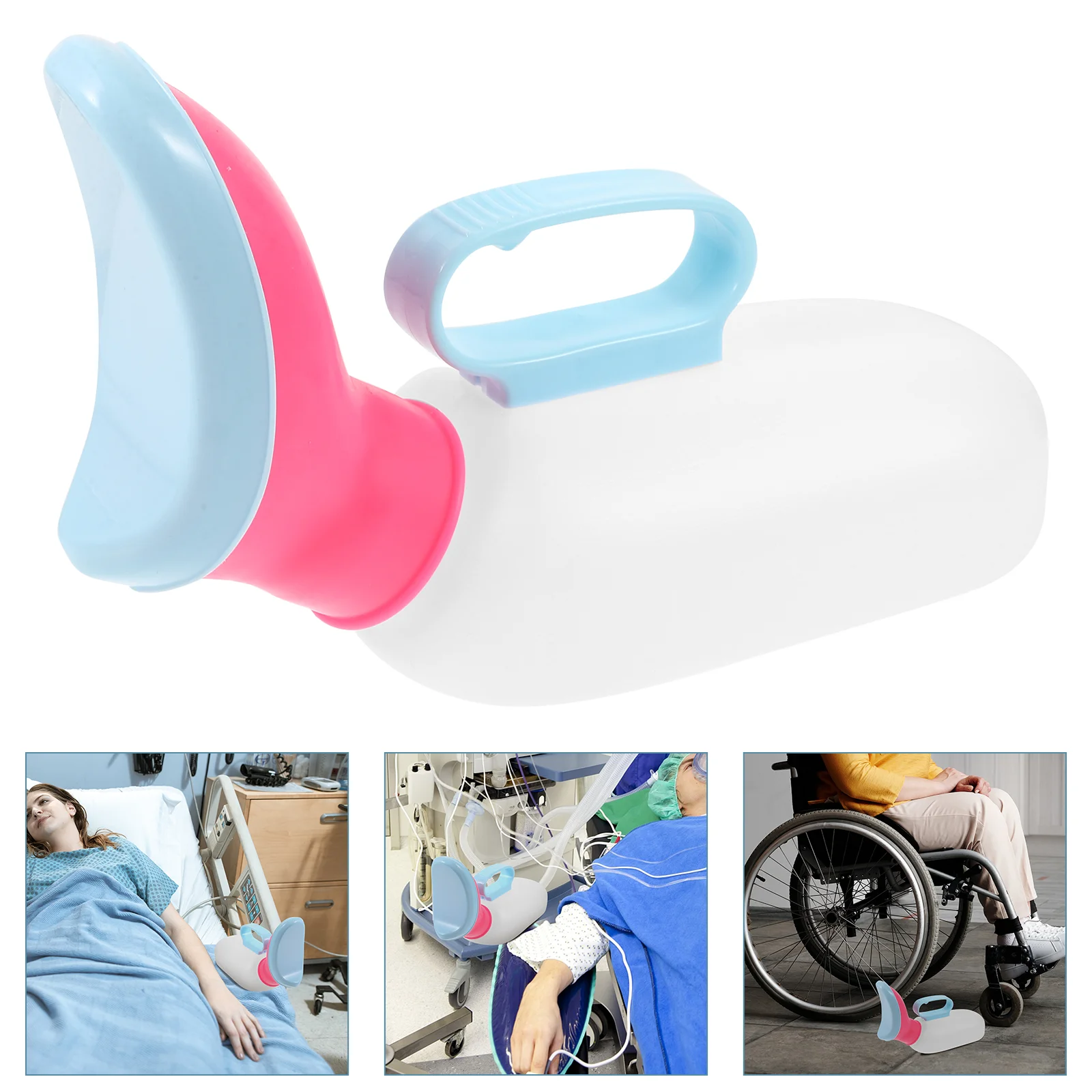 

Мочеприемник для пожилых женщин, портативный пластиковый утолщенный мочеприемник для ежедневного использования, для путешествий, улицы