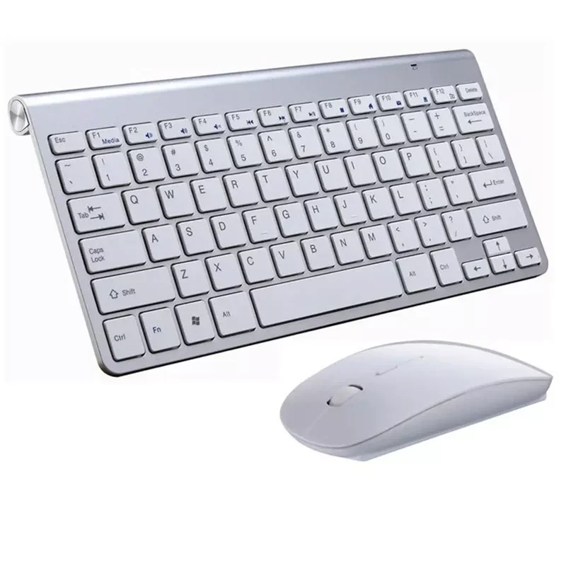 

2.4G Wireless Keyboard and Mouse Mini Multimedia Keyboard Mouse Combo Set For Notebook Laptop Mac Desktop PC TV Office Supplies
