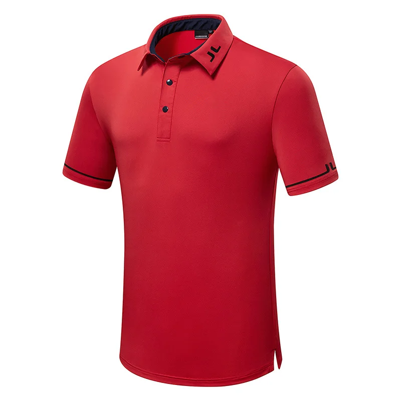 Golf T -Shirt Short -Sleeved Sports Leisure Outdoor Blind JL Men's Jacket High -quality Prevent Ball Polyester Fabric
