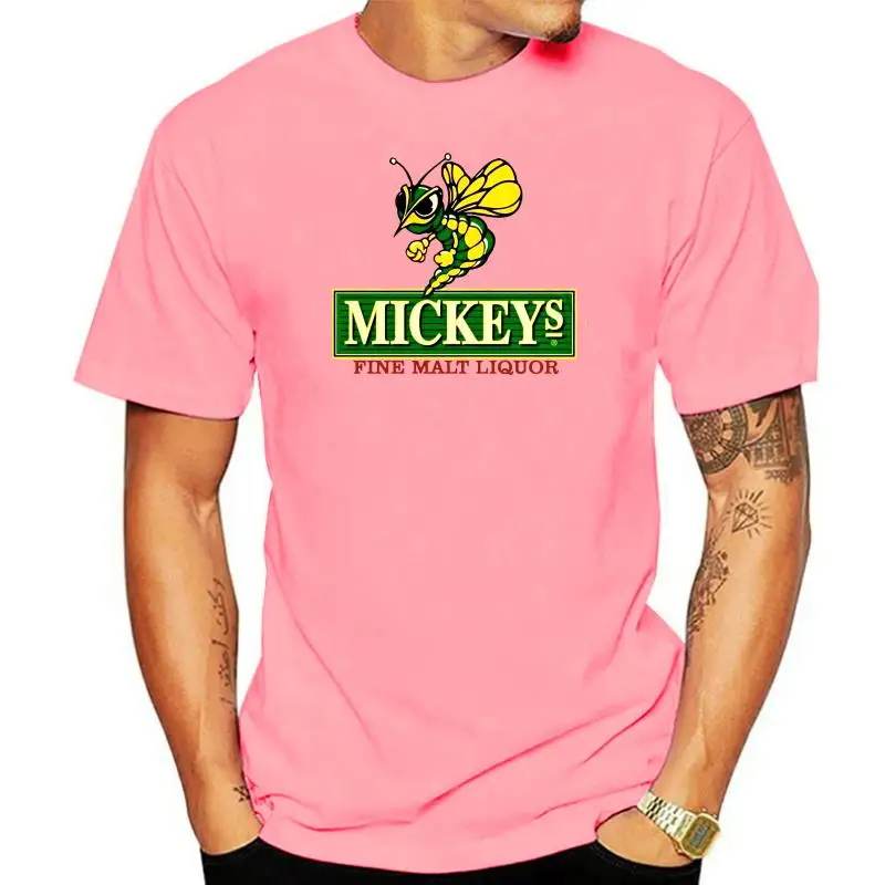 

MickeyS Irish Malt Liquor Beer T-Shirt Bar Ireland Cotton Graphic Yellow Tee Men Clothes Tee Shirt