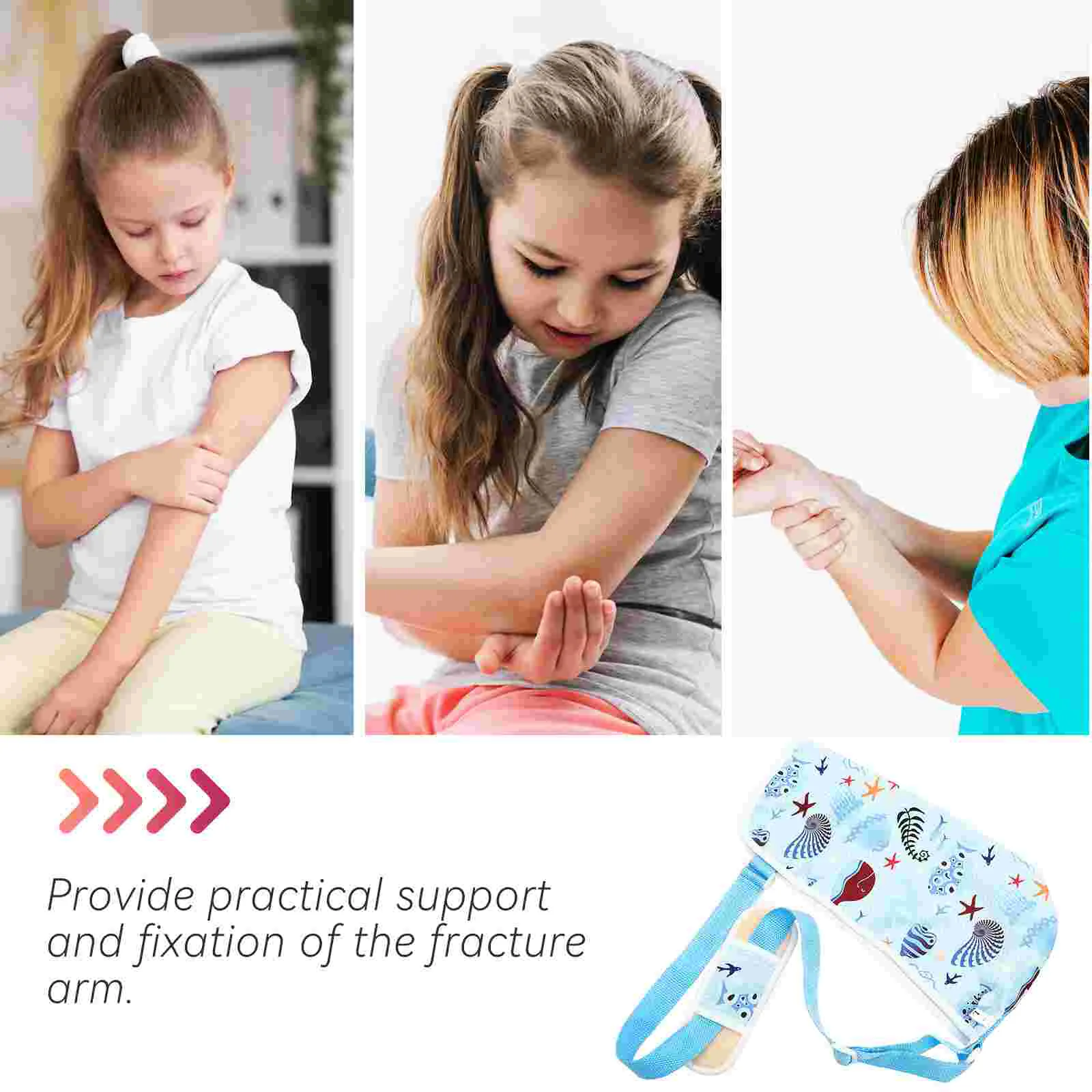 Имобилайзер на плечо детский подтяжка для предплечья медицинский дышащий
