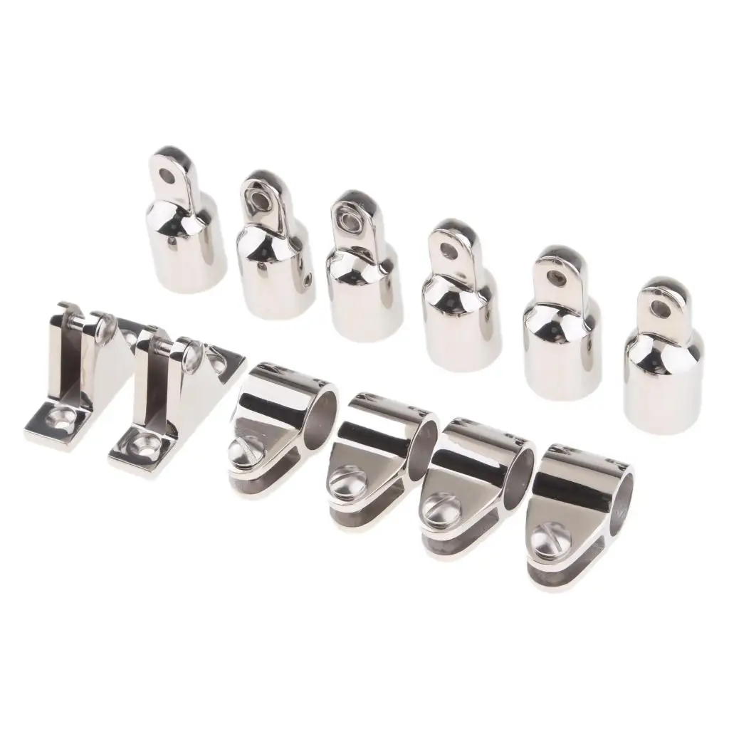 

12pcs/Set Stainless Steel Fittings End Jaw Slide Boat Marine Hardware with Mirror Polished Finishing