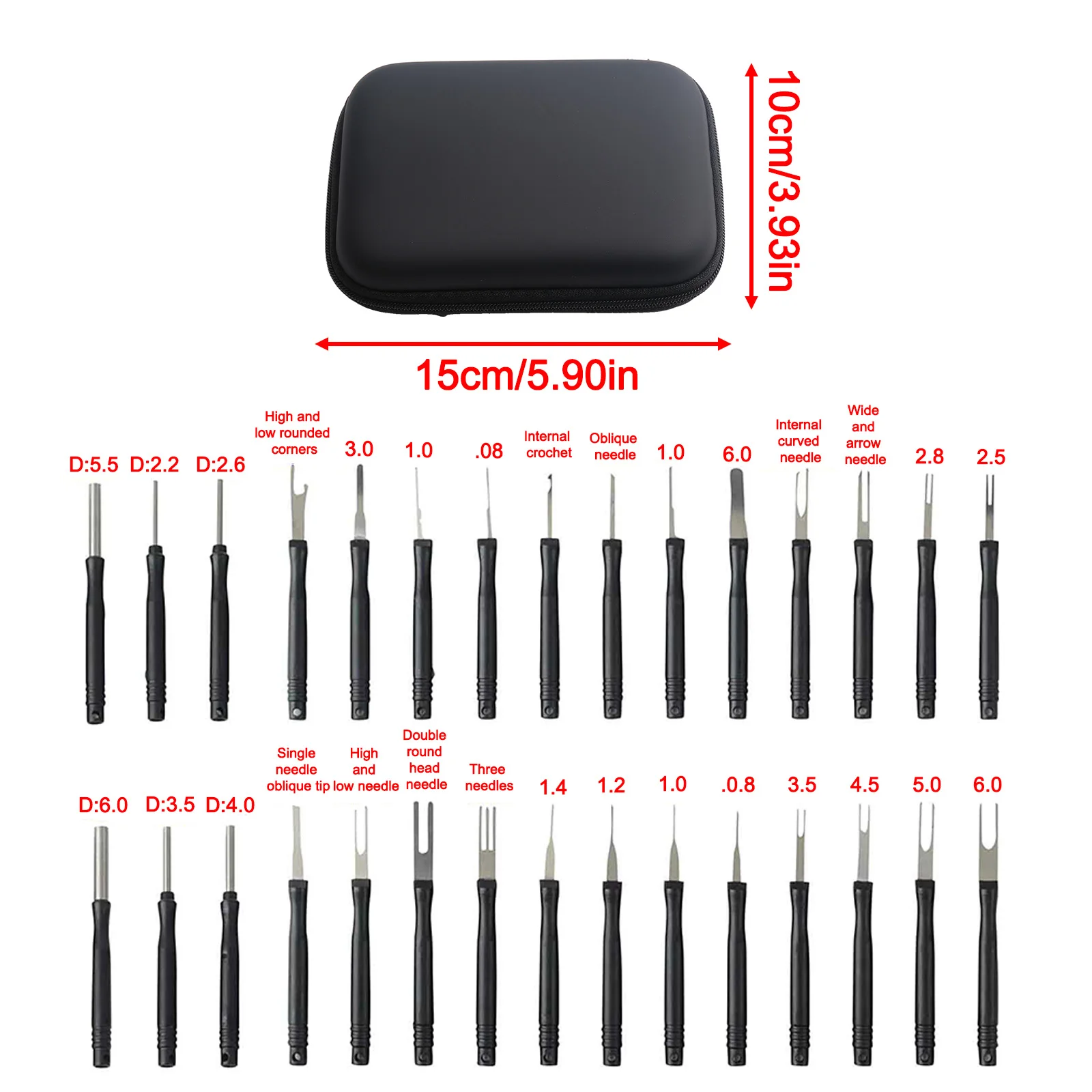 30 × инструменты для удаления автомобильных клемм обжимной разъем электрической