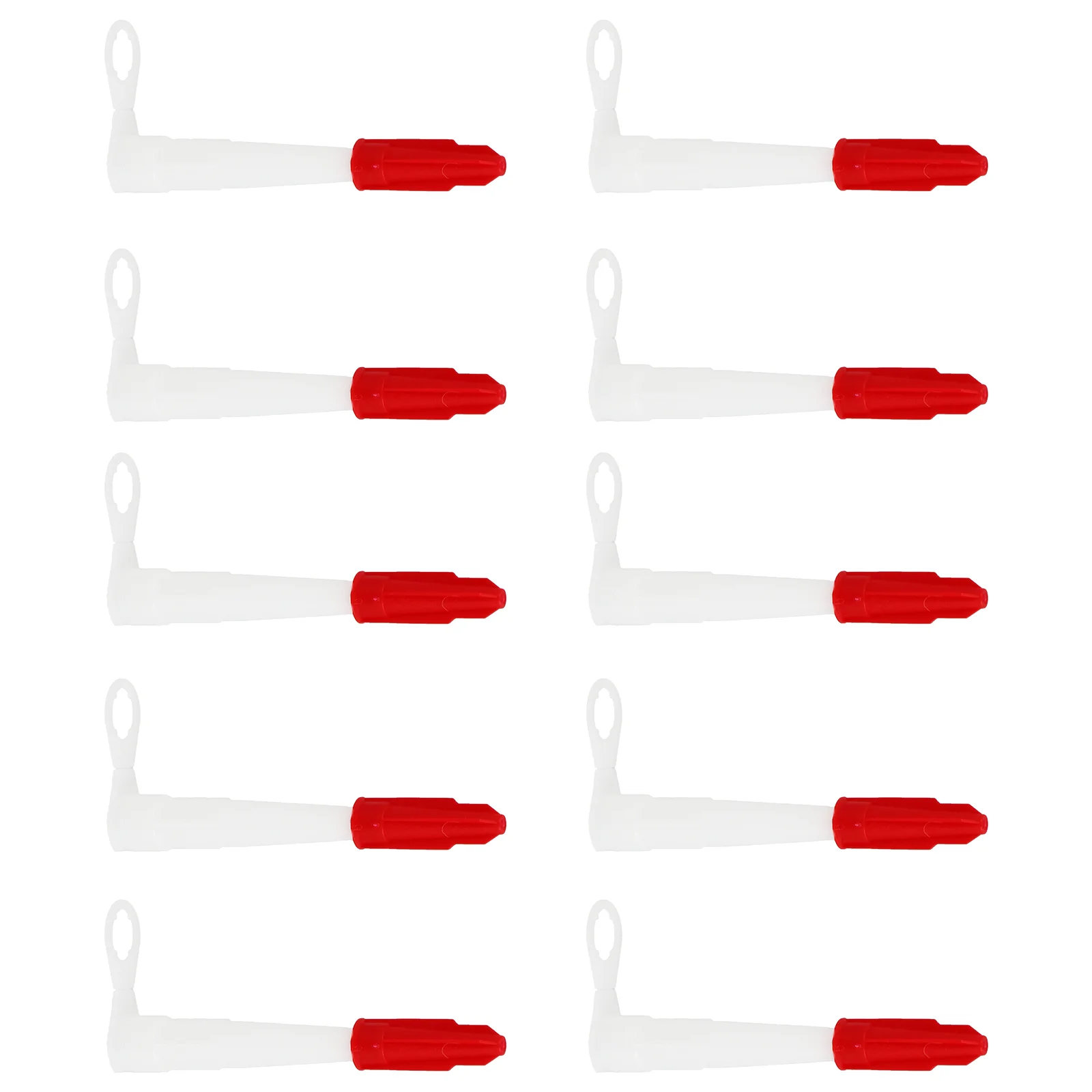 

10 Pcs Caulking Nozzle Extension Tool Restorer Replacement Sausage Tile Tools Glue Applicator