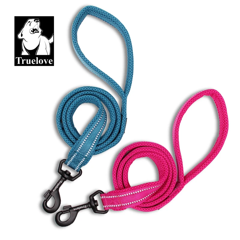 

Truelove Dog Leash Soft Mesh Nylon Running Reflective Safe Walking Training Pet Dog Lead Leash Dropshipping TLL2111