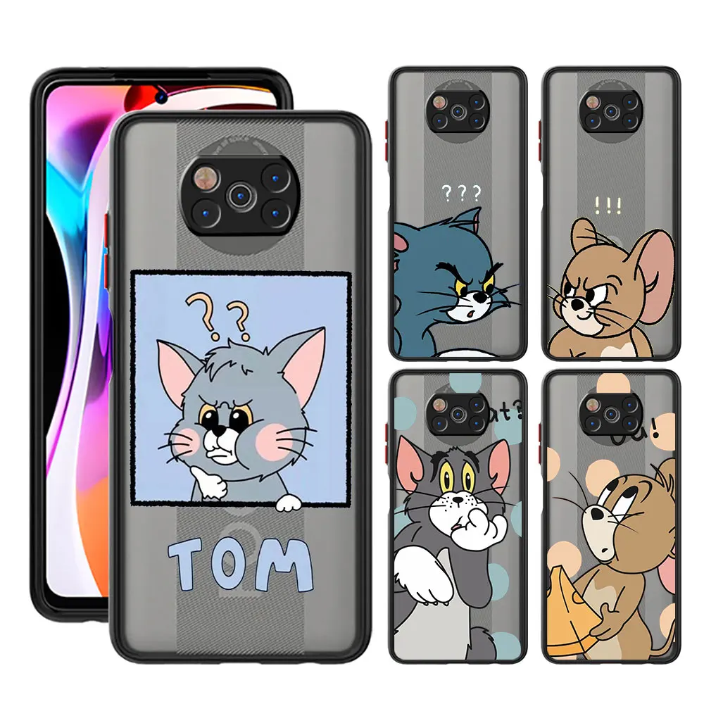 

Carcasa Case Love Couple Selfie Tom and Jerry For Xiaomi POCO X3 NFC 11T F4 GT MI 11 lite M4 Pro 5G 10T X4 F3 M3 9T PC