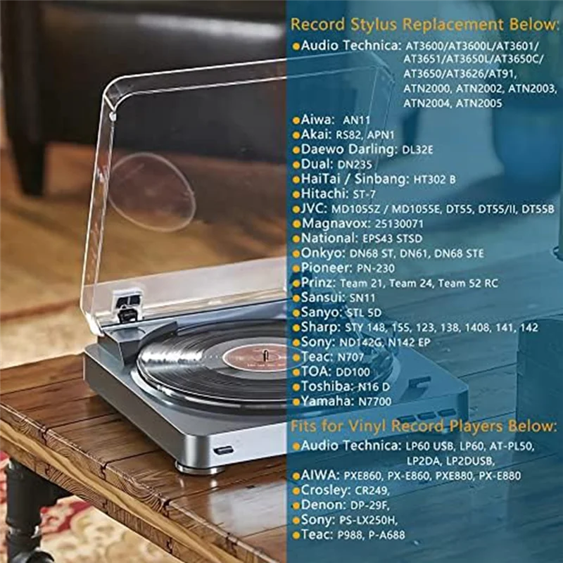 Виниловый проигрыватель для звуковых записей AT3600L 1 шт.