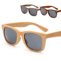 sunglasses men women retro wooden sunglasses uv protection eyeglasses fashional square sunglasses faux wood spectacles unisex