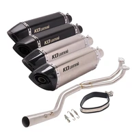 51mm motorcycle exhaust system muffler pipe front connect link tube for sym maxsym tl500 2019 2021 years bike