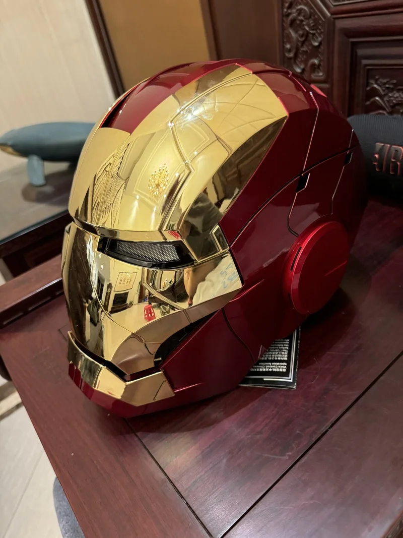 Новые Mk5 Горячие игрушки Железный человек Шлем Голосовое управление