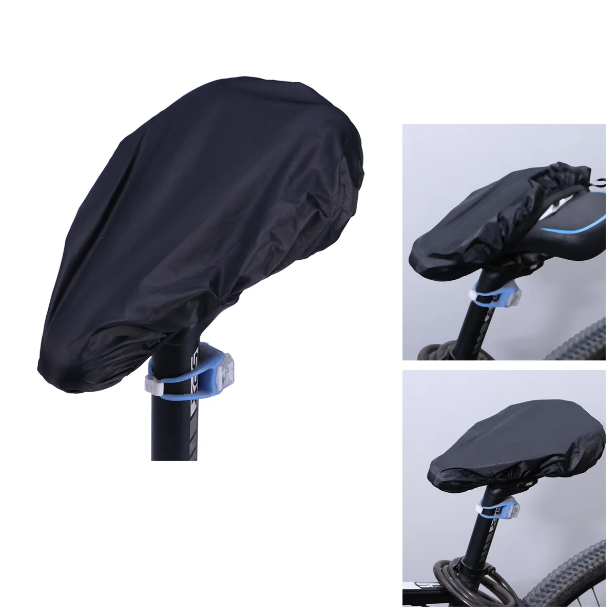 

1 PC Bike Cover Black Elastic Practical Accessory for Children Kids