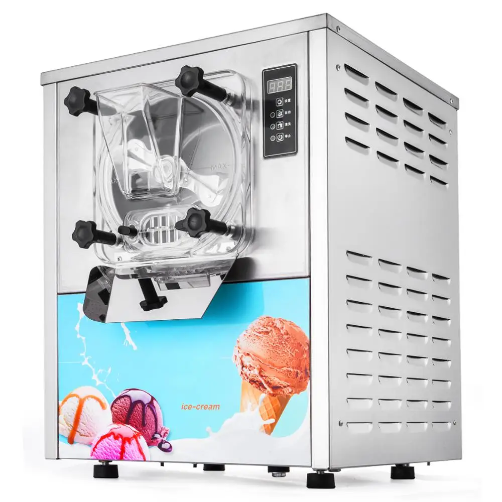 

Hot selling 16-20L/h Hard Ice Cream Making Machine Fruit Ice Cream Maker