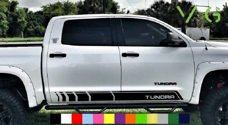 

Виниловые наклейки для Toyota Tundra, любой цвет