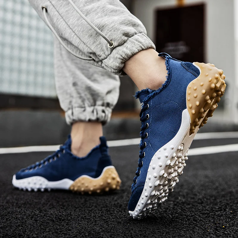 2022 Men's Mesh Shoes Casual Work Retro Breathable Slip-On Running Sneakers Four Seasons Sports Luxury Design Skateboard