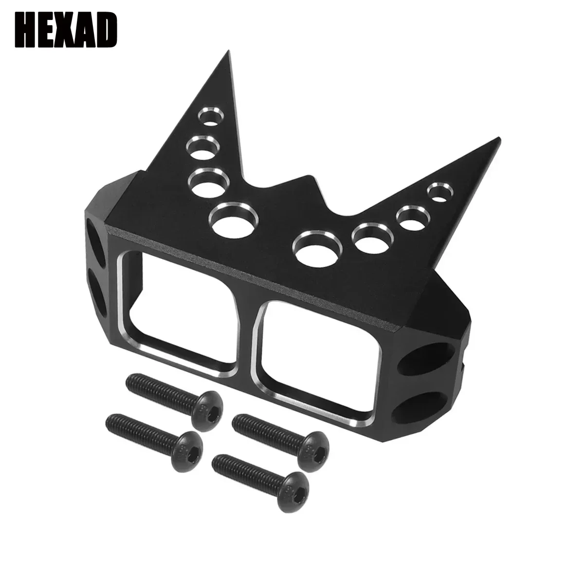 Алюминиевая броня с сервоприводом рулевого управления ЧПУ для 1/10 RC Car Crawler Wraith RR10