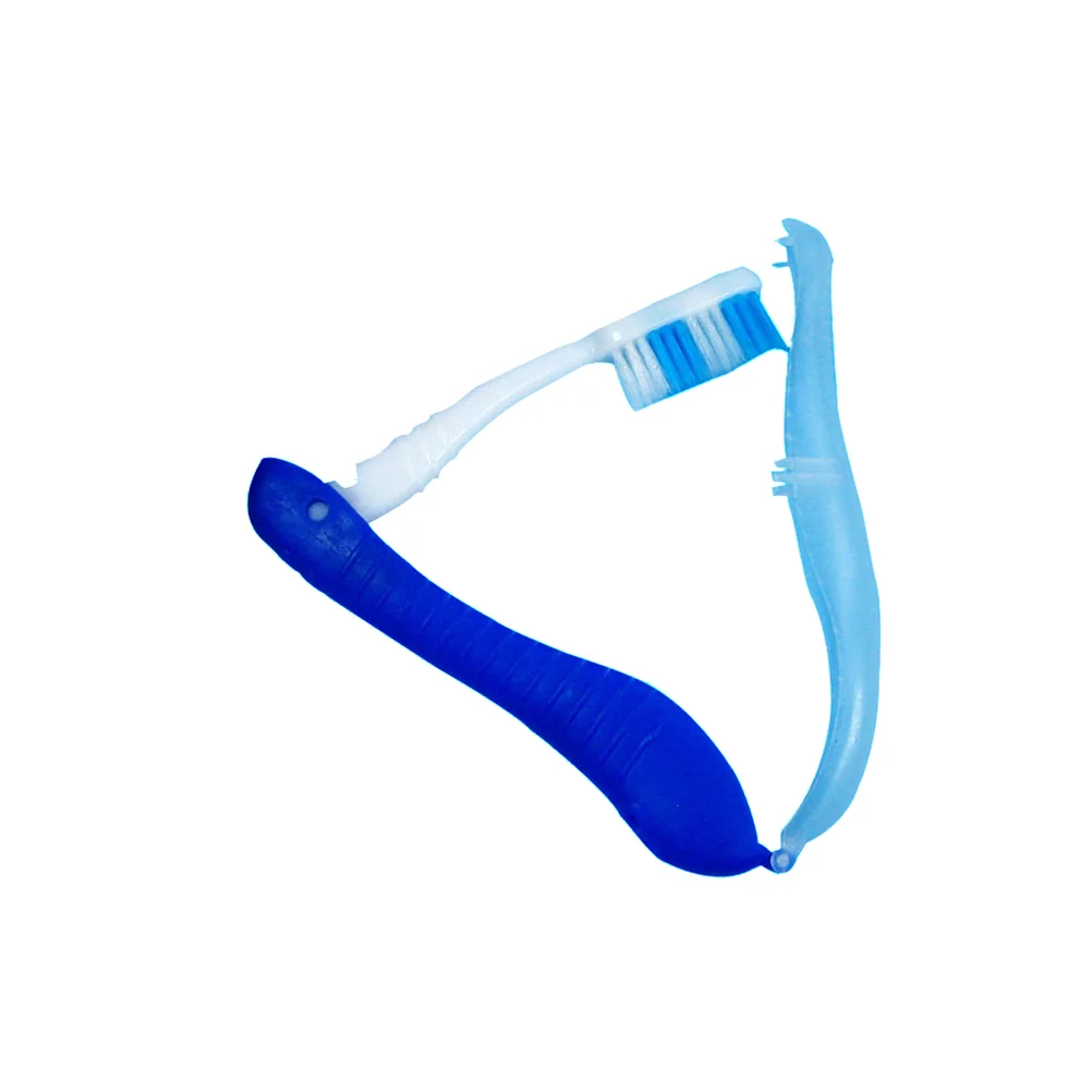 

Folding Portable Hiking Camping Brush(Blue)