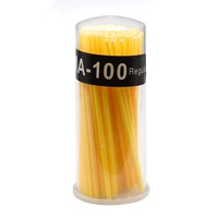 100 pcs car touch up paint micro brush micro cotton swabs auto mini head brush car interior cleaning tools accessories