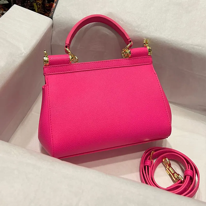 

Luxury handbag three size genuine leather classic women bag fashion shoulder messenger bag purse lady elegant high end Tote