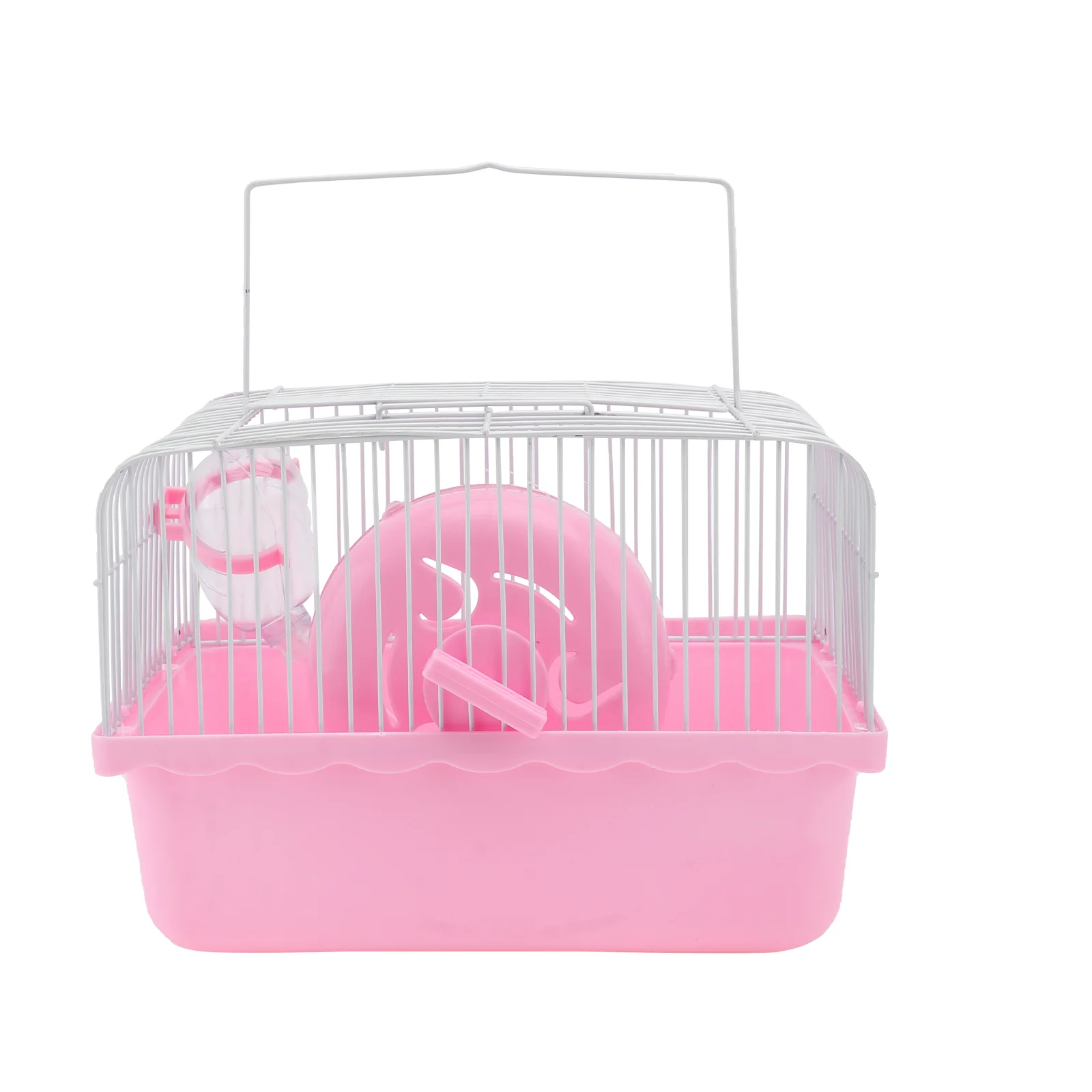 

Cage Hamster Pet Travel Carrier Smallchinchilla House Supplies Portable Outdoor Ourdoor Bottle Habitat Wateriron Critter Dwarf
