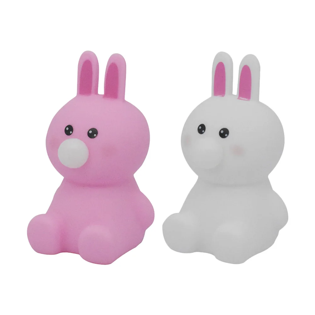 

Silicone Easter Bunny Stress Relief Funny Squeeze Bubble Cartoon Decompression Toys Kids Adult Interactive Toys