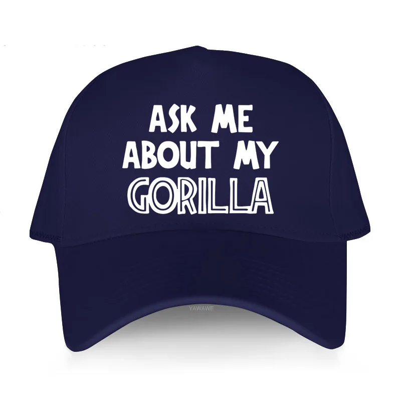 

Men luxury brand Baseball Caps outdoor short visor hat Ask Me About My Gorilla Original snapback cap Women's Hip Hop style Hats