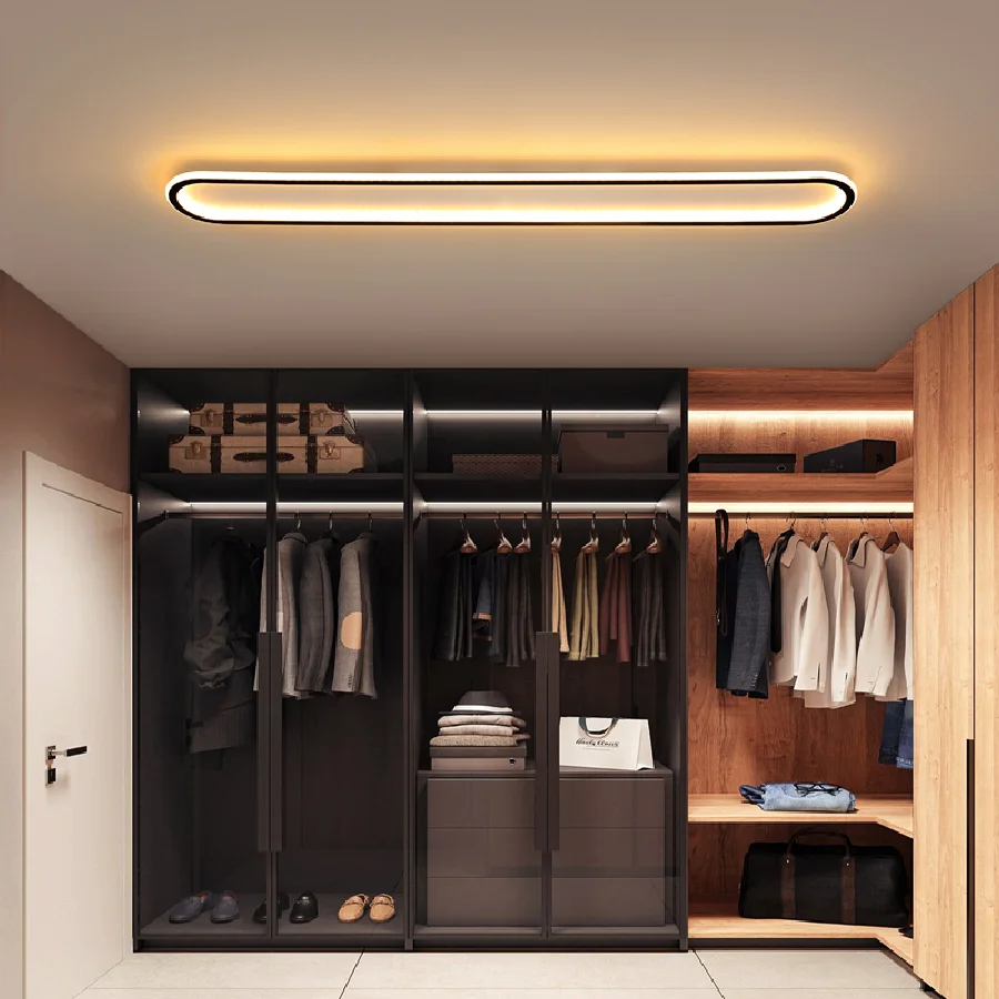 

Length40/60/80/100/120cm Modern led Ceiling Lights for living room bedroom Corridor 90-260V led indoor Ceiling Lamp fixtures