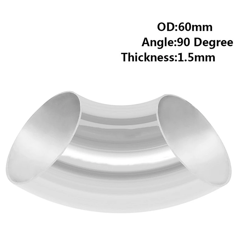 

Hot sale Stainless Steel 60/63mm Elbow 90 Degree Pipe Tube Bend Fitting Mandrel