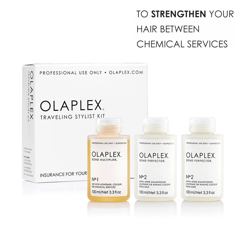 Olaplex No.1 Bond Multiplier No.2 Bond Perfector Stand Alone Professional Hair Treatment Set 3Pcs/Set Hair Oil Hair Mask