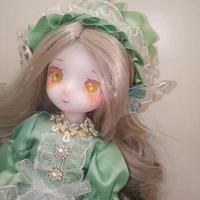 16 bjd doll 30cm ball jointed sd doll full set with soft wig 3d eyes fashion clothes diy figure toys desktop ornament girl gift