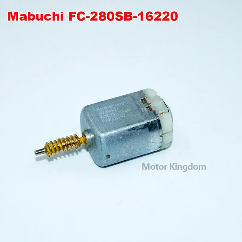 Двигатель MABUCHI FC-280SB-16220 DC 12 В С червячным редуктором привод автомобильного замка