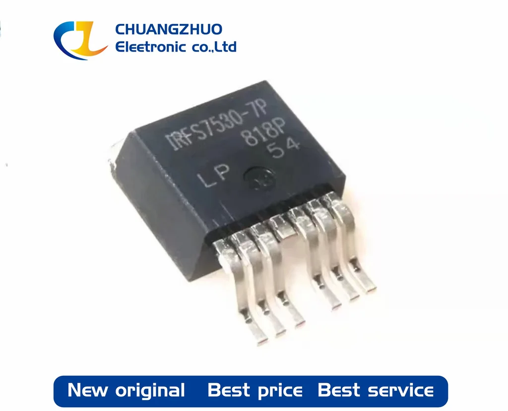 

1Pcs New original IRFS7530-7P TO-263-7 3.7V @ 250µA MOSFET N CH 60V 240A D2PAK