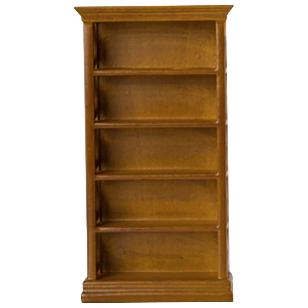 

Miniatures Bookshelf Decor House Kitchen Crafts Furniture Cabinet Accessories Bookshelves
